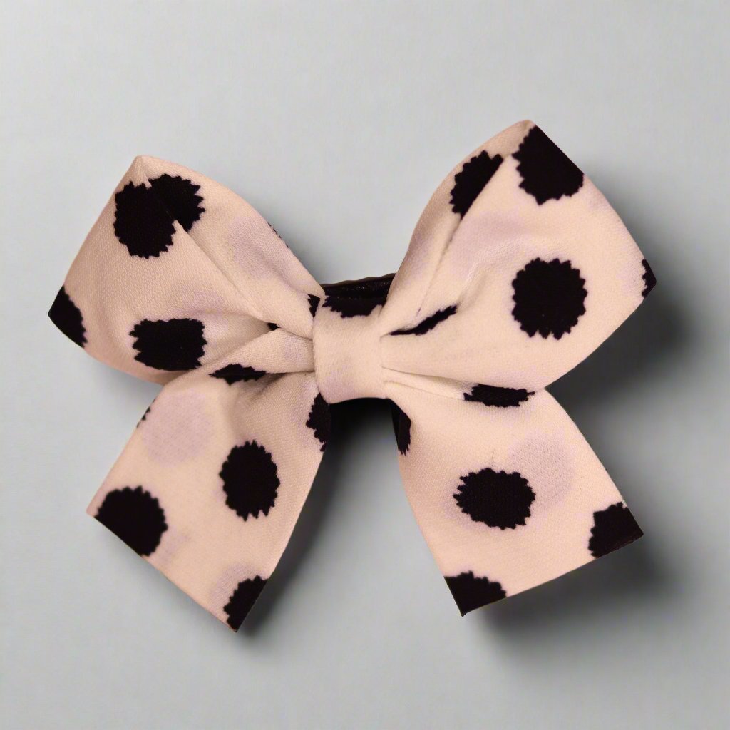 Polka Dots Bow Pins