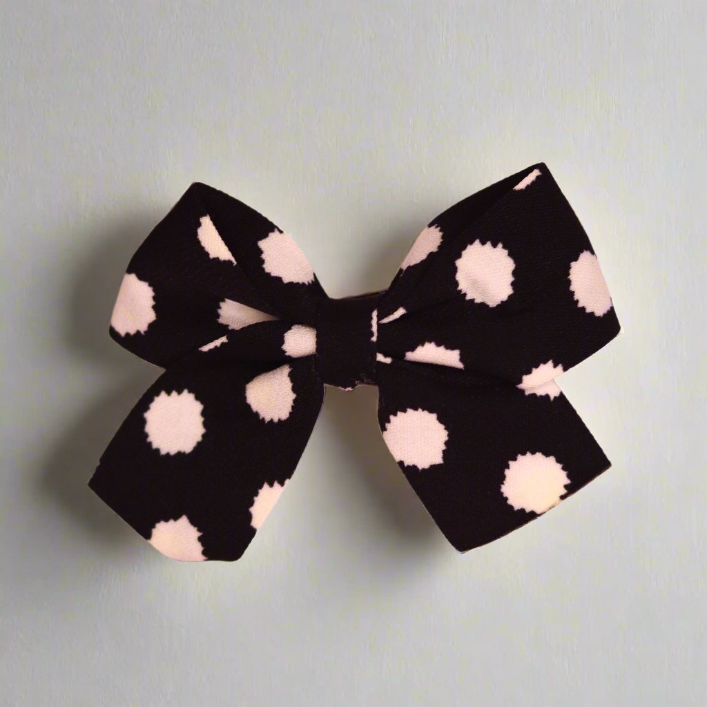 Polka Dots Bow Pins