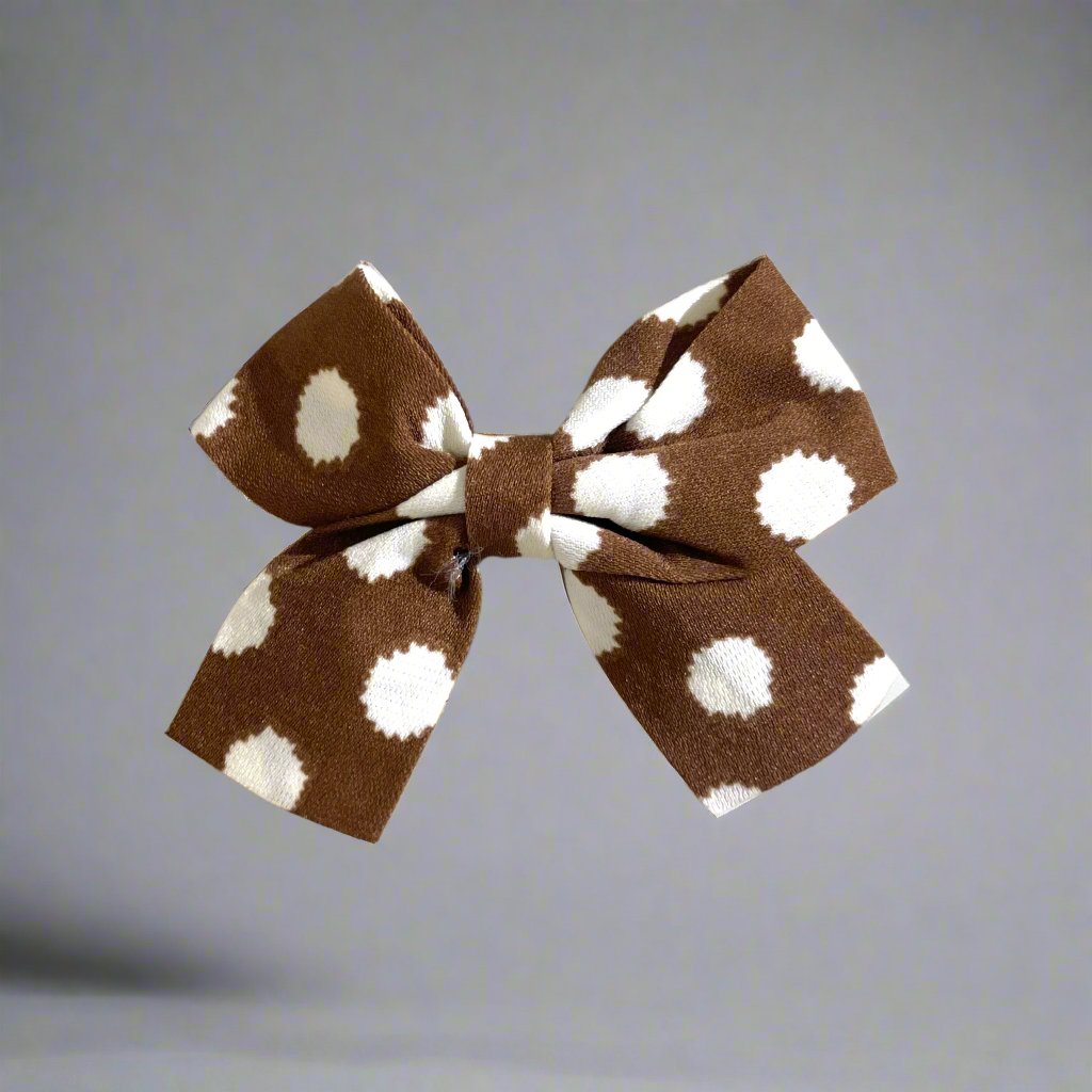 Polka Dots Bow Pins