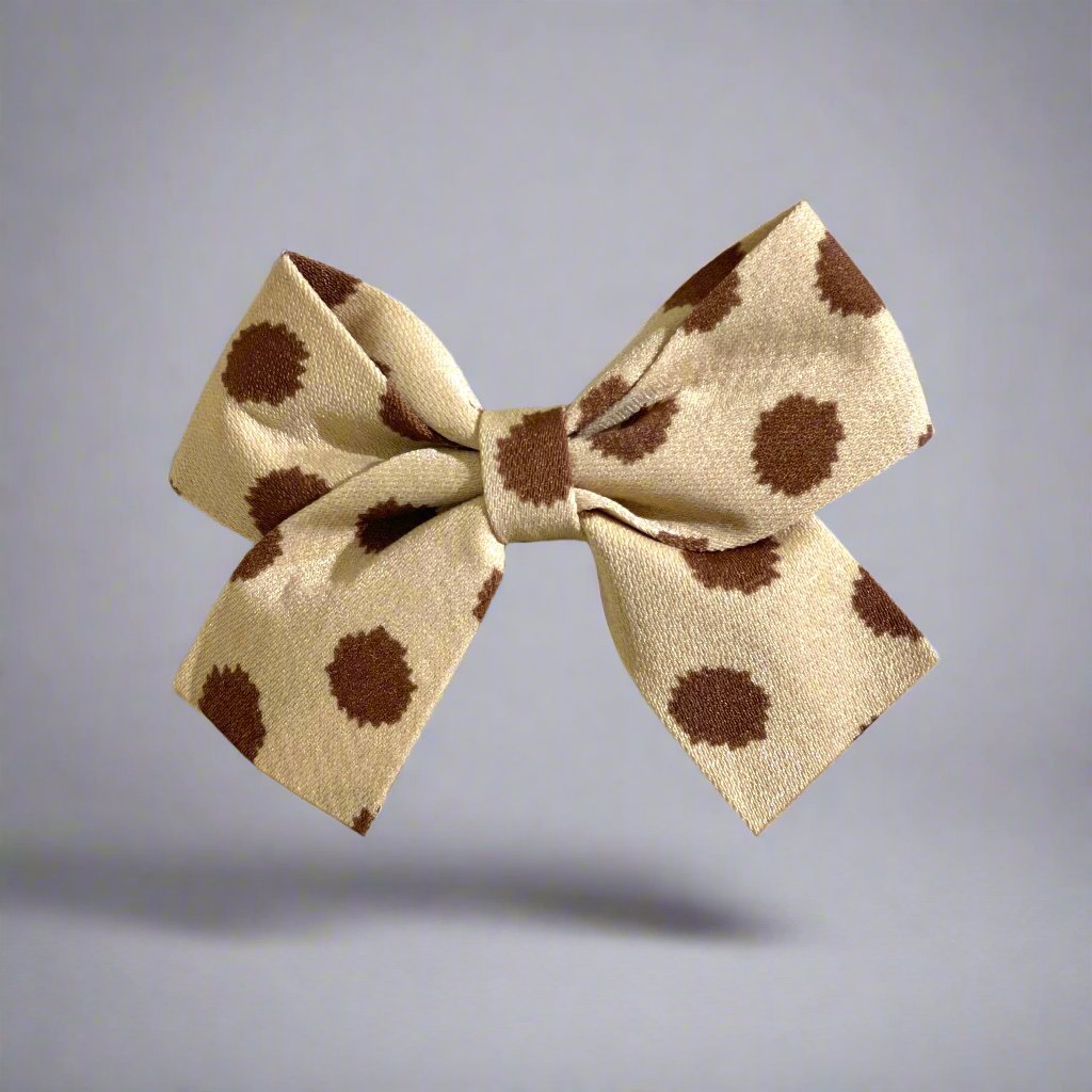 Polka Dots Bow Pins