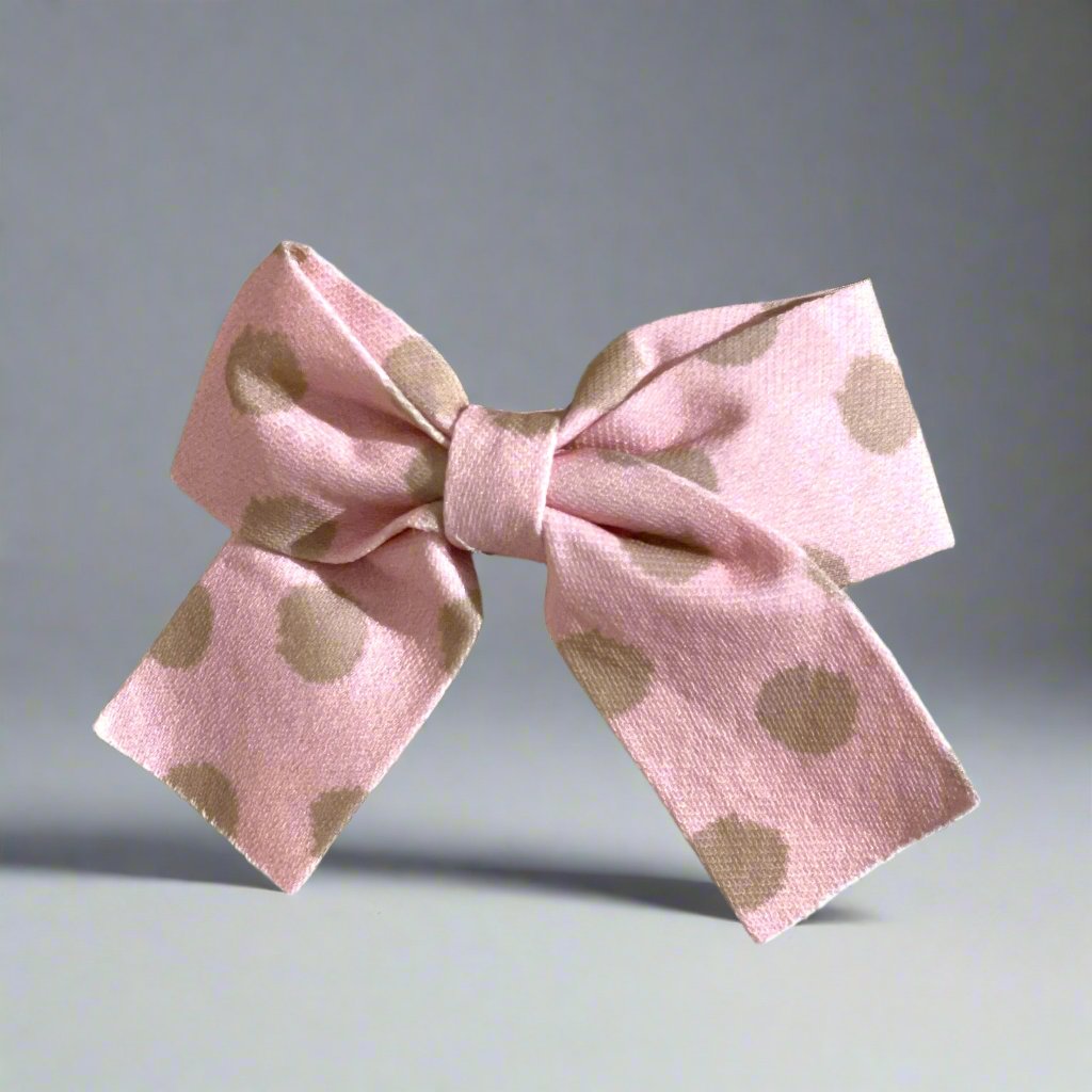 Polka Dots Bow Pins