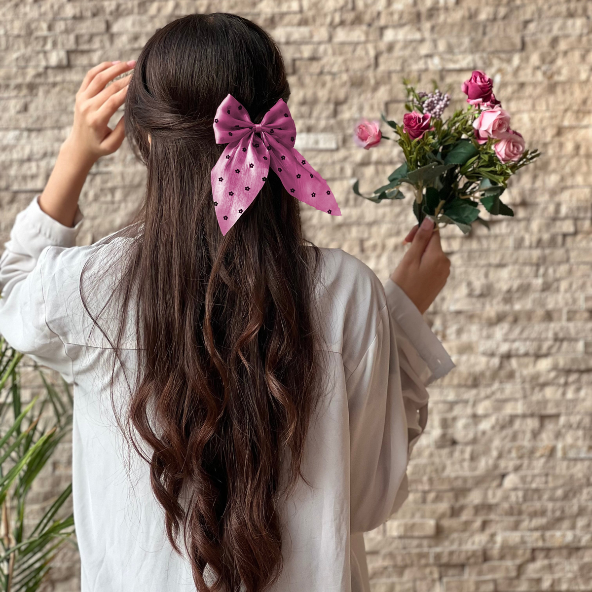 Formal Organza Bow Pins | Long Bows