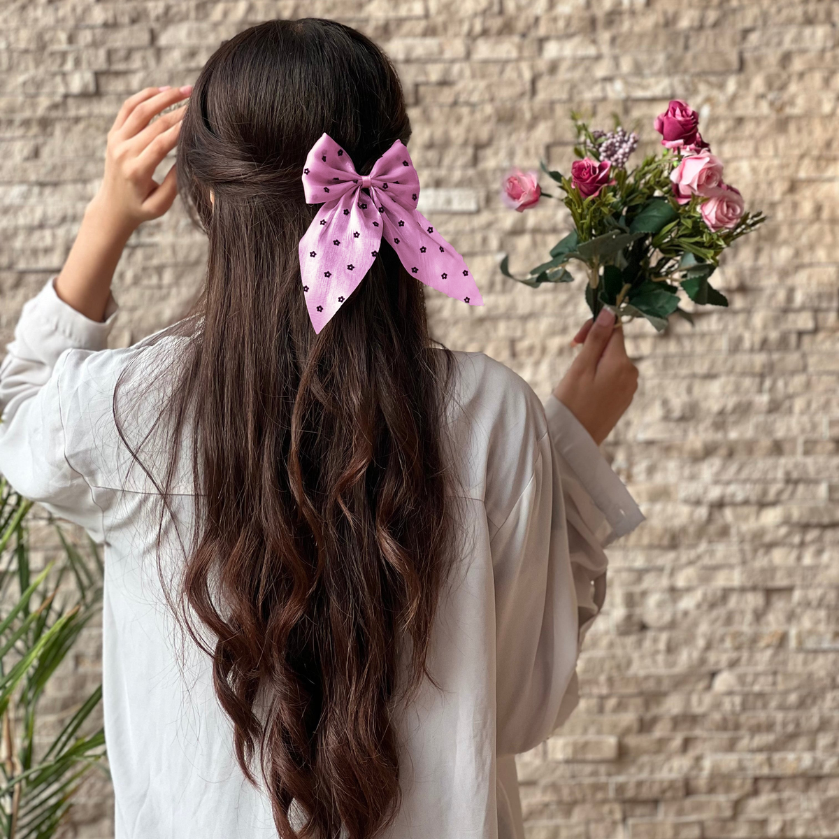 Formal Organza Bow Pins | Long Bows