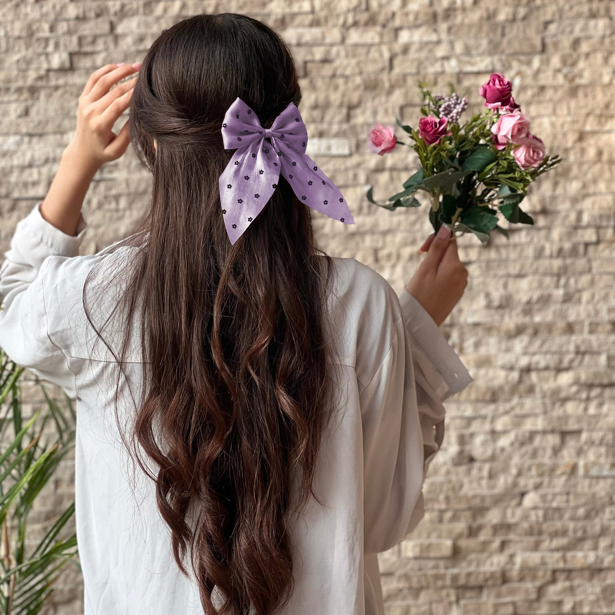 Formal Organza Bow Pins | Long Bows