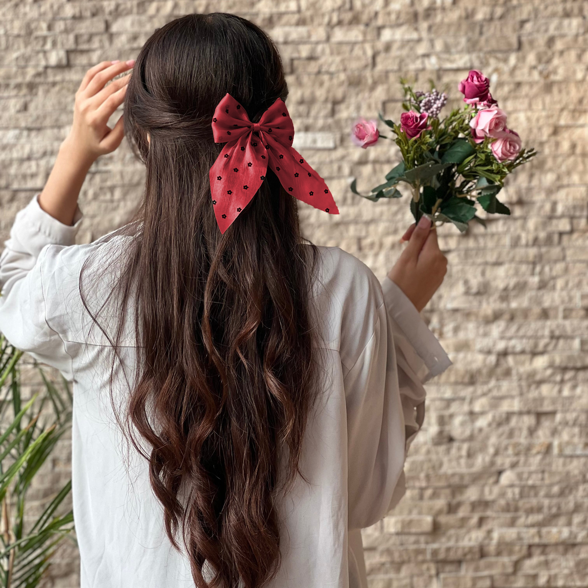 Formal Organza Bow Pins | Long Bows