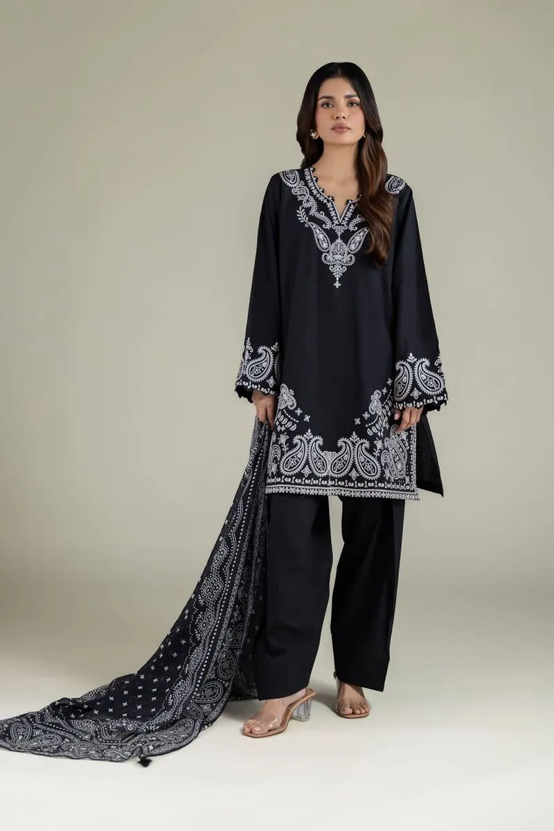 3-Piece black