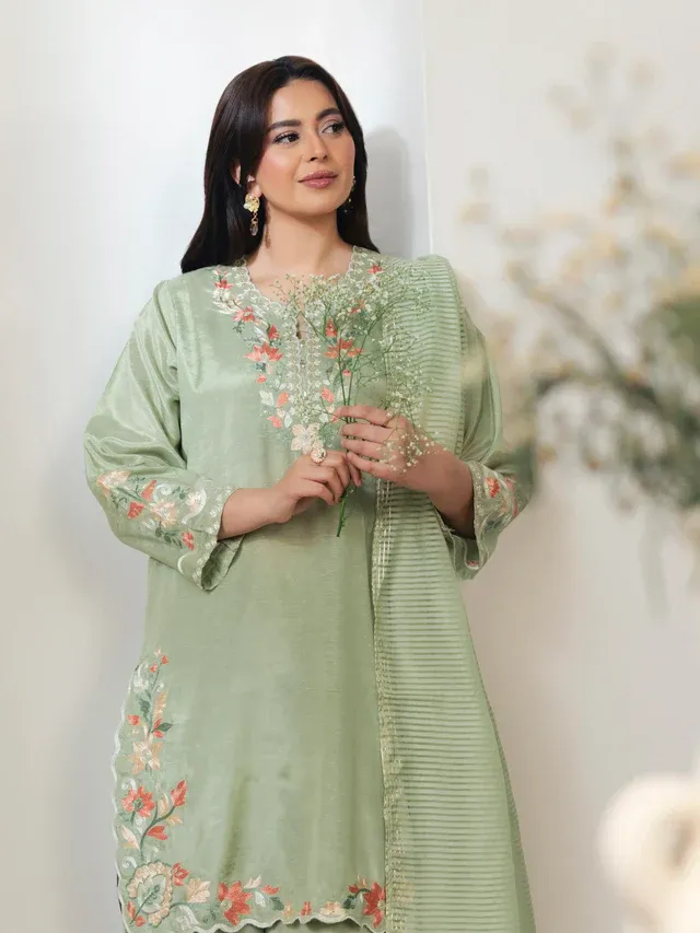 Lawn embroidered lawn collection