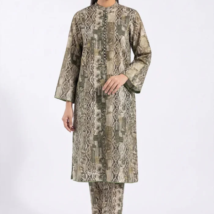 2 Piece Printed Lawn Suit